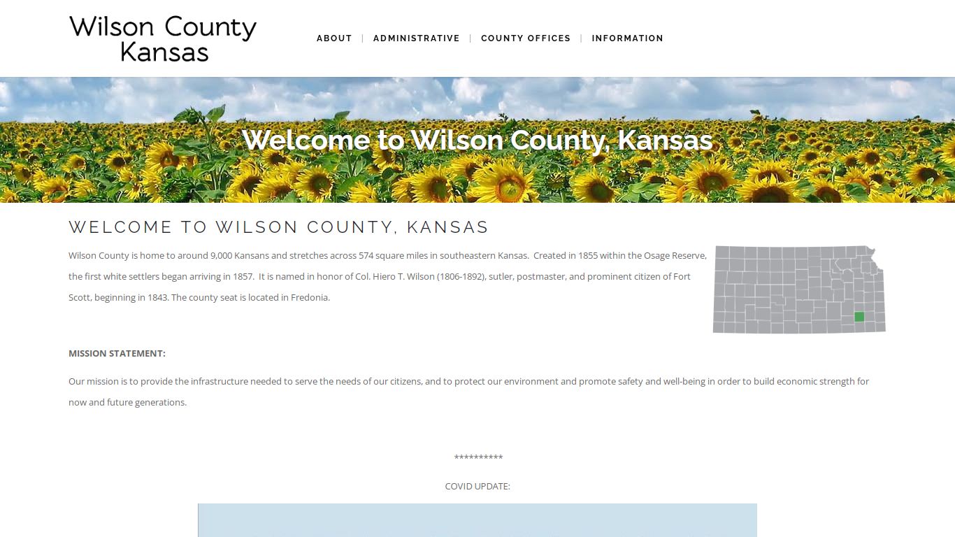 Wilson County, Kansas - Home
